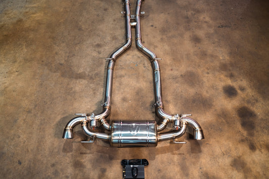 Mercedes SLS AMG Valved Sport Exhaust System - MER.SLS.AMG.VSES.BR-  DRIVEN - 1