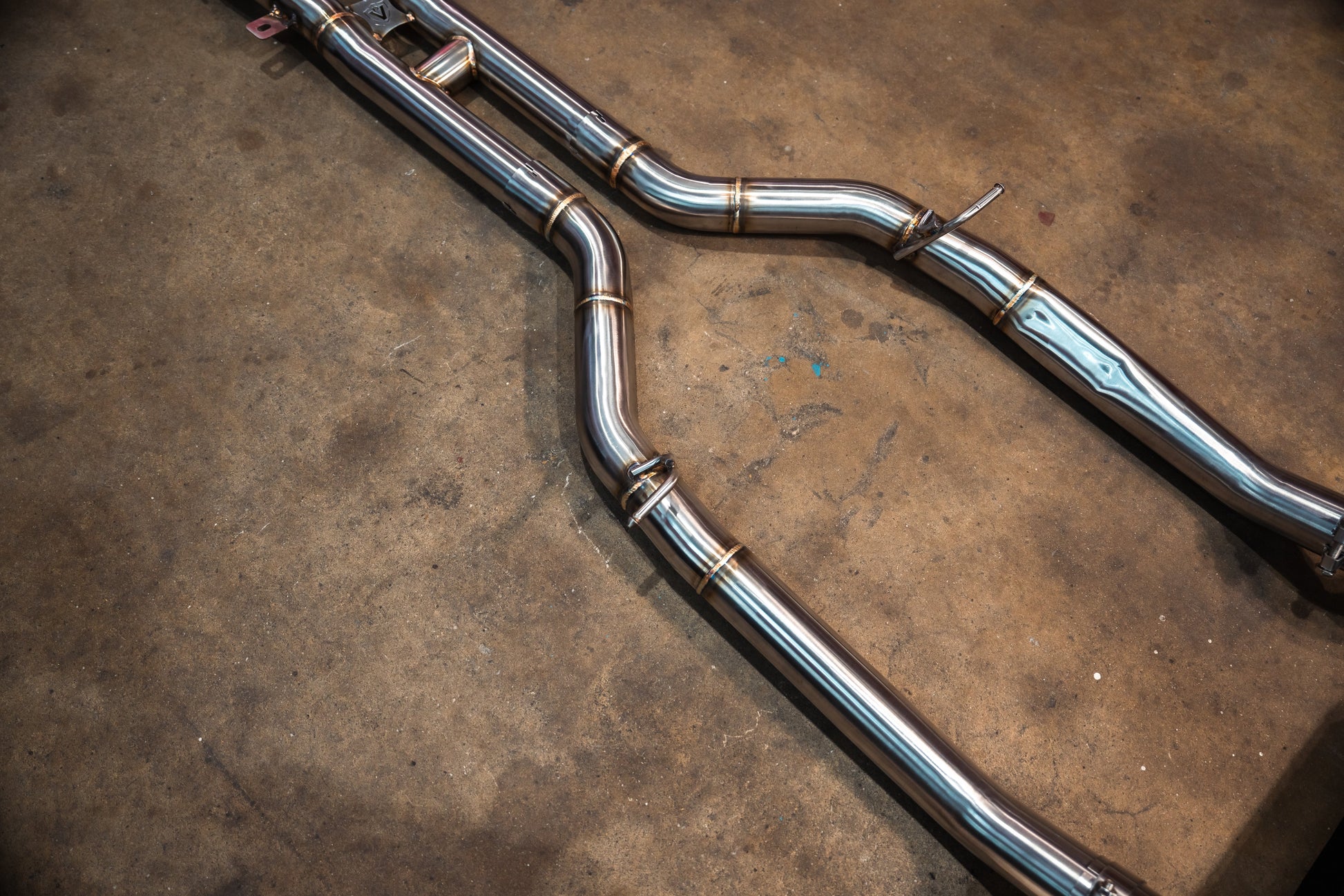 Mercedes SLS AMG Valved Sport Exhaust System - MER.SLS.AMG.VSES.BR-  DRIVEN - 3