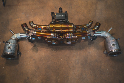 Valvetronic Valved Sport Exhaust System for Porsche 992 Carrera / Turbo - POR.992.TUR.VSES.TI-POR.992.TUR.VSES.FF.TI-  DRIVEN - 5