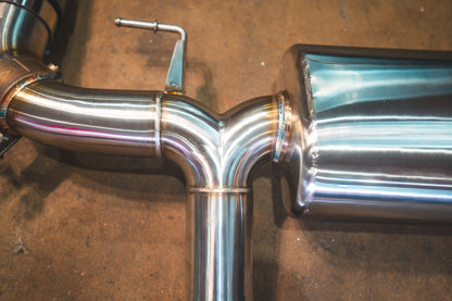 BMW G20/G22 330i/430i Valved Axleback Exhaust System - BMW.G20.330i.AXL.BR.BRSH-BMW.G20.330i.AXL.BR.BRT-BMW.G20.330i.AXL.BR.BLK-BMW.G20.330i.AXL.BR.FC-BMW.G20.330i.AXL.BR.RC-  DRIVEN - 10