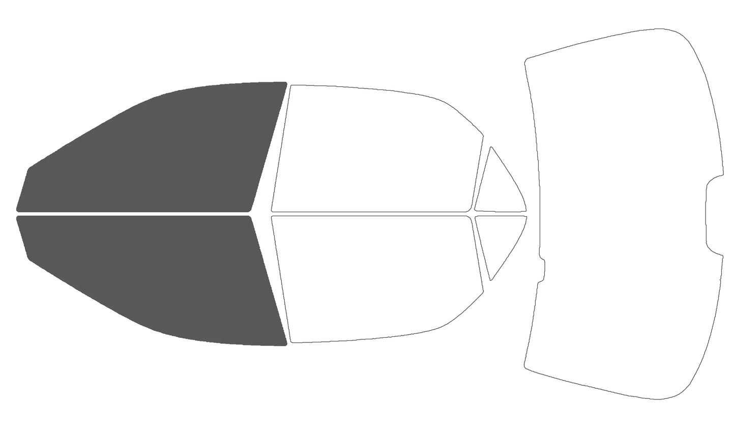 Precut Window Tint Kit for Honda Accord Sedan (2008–2012) | UV Block & Privacy Film - 14:1954460561#Rear Windshield 70;200007763:201336106-14:201452419#Rear Windshield 45;200007763:201336106-14:203125846#Rear Windshield 35;200007763:201336106-14:933#Rear Windshield 25;200007763:201336106-14:520468414#Rear Windshield 20;200007763:201336106-  DRIVEN - 14