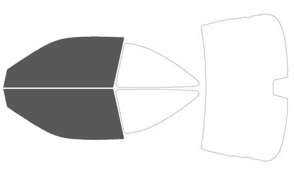 Precut Window Tint Kit for Honda Civic Coupe (2001–2005) | UV Block & Privacy Film - 14:200004890#Front Window 10 VLT;200007763:201336106-14:200004889#Front Window 05 VLT;200007763:201336106-14:200003699#Front Window 25 VLT;200007763:201336106-14:200004891#Front Window 20 VLT;200007763:201336106-14:365458#Front Window 45 VLT;200007763:201336106-  DRIVEN - 9