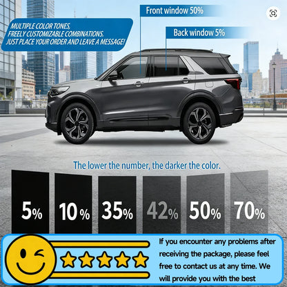 Precut Window Tint Kit for Hyundai Tucson (2022–2026) | UV-IR Block & Privacy Film - 200000182:1052#Windshield Strip;200007763:201336106;5:-6-200000182:1052#Windshield Strip;200007763:201336106;5:-4-200000182:1052#Windshield Strip;200007763:201336106;5:-1-200000182:1052#Windshield Strip;200007763:201336106;5:-3-200000182:1052#Windshield Strip;200007763:201336106;5:-2-  DRIVEN - 6