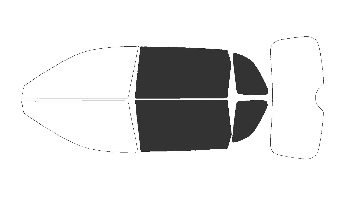Precut Window Tint Kit for Honda CR-V (2023–2026) | UV Block & Privacy Film - 14:873364968#All Side Rear 70 VLT;200007763:201336106-14:203243807#Side Back 05 VLT;200007763:201336106-14:203234815#Side Back 10 VLT;200007763:201336106-14:200001438#Side Back 20 VLT;200007763:201336106-14:201739817#All Side Rear 20 VLT;200007763:201336106-  DRIVEN - 16