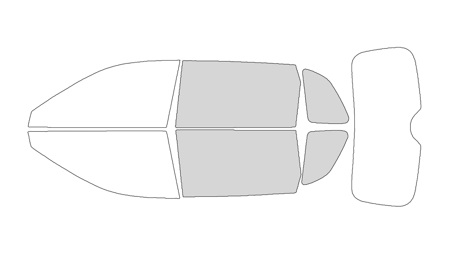 Precut Window Tint Kit for Honda CR-V (2023–2026) | UV Block & Privacy Film - 14:873364968#All Side Rear 70 VLT;200007763:201336106-14:203243807#Side Back 05 VLT;200007763:201336106-14:203234815#Side Back 10 VLT;200007763:201336106-14:200001438#Side Back 20 VLT;200007763:201336106-14:201739817#All Side Rear 20 VLT;200007763:201336106-  DRIVEN - 27