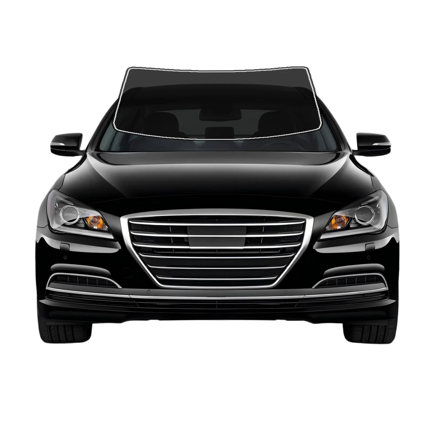 Precut Window Tint Kit for Hyundai Genesis Sedan (2009–2016) | UV Block & Privacy Film - 200000182:175#Front Windshield;200007763:201336106;355:-4;5:-2-200000182:175#Front Windshield;200007763:201336106;355:-7;5:-2-200000182:175#Front Windshield;200007763:201336106;355:-5;5:-2-200000182:175#Front Windshield;200007763:201336106;355:-2;5:-2-200000182:193#Windshield Strip;200007763:201336106;355:-3;5:-2-  DRIVEN - 7