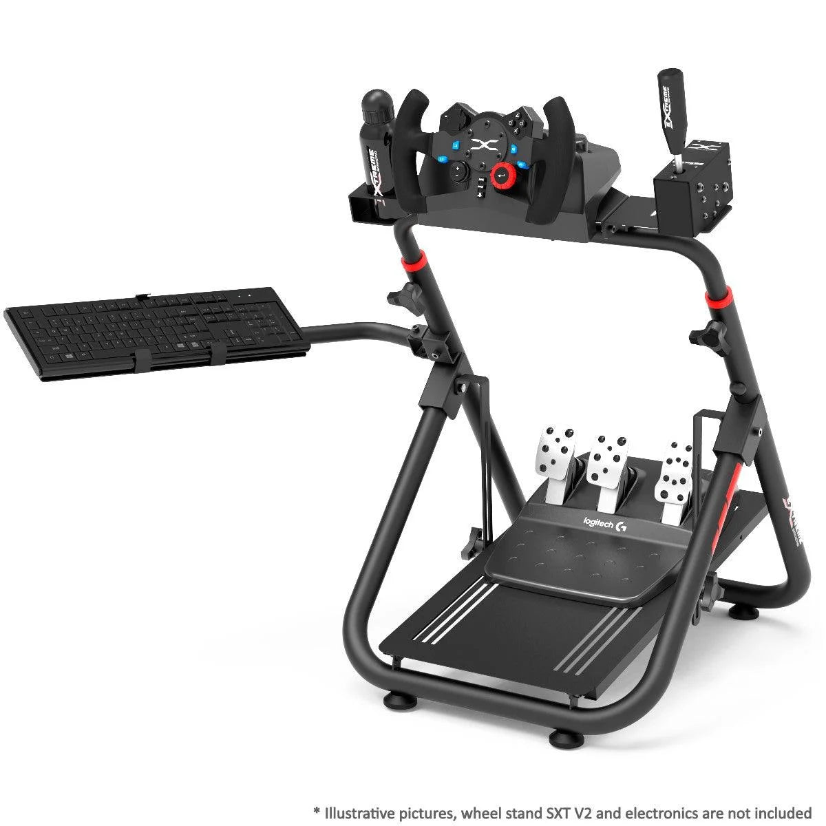 ARTICULATED KEYBOARD TRAY - FITS SXT V2 MODEL - 876-  DRIVEN - 4