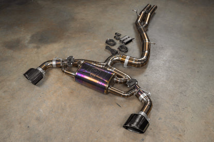 Audi TTRS MK3 Valved Sport Exhaust System - AUD.MK3.VSES.BR-AUD.MK3.VSES.TI-  DRIVEN - 3