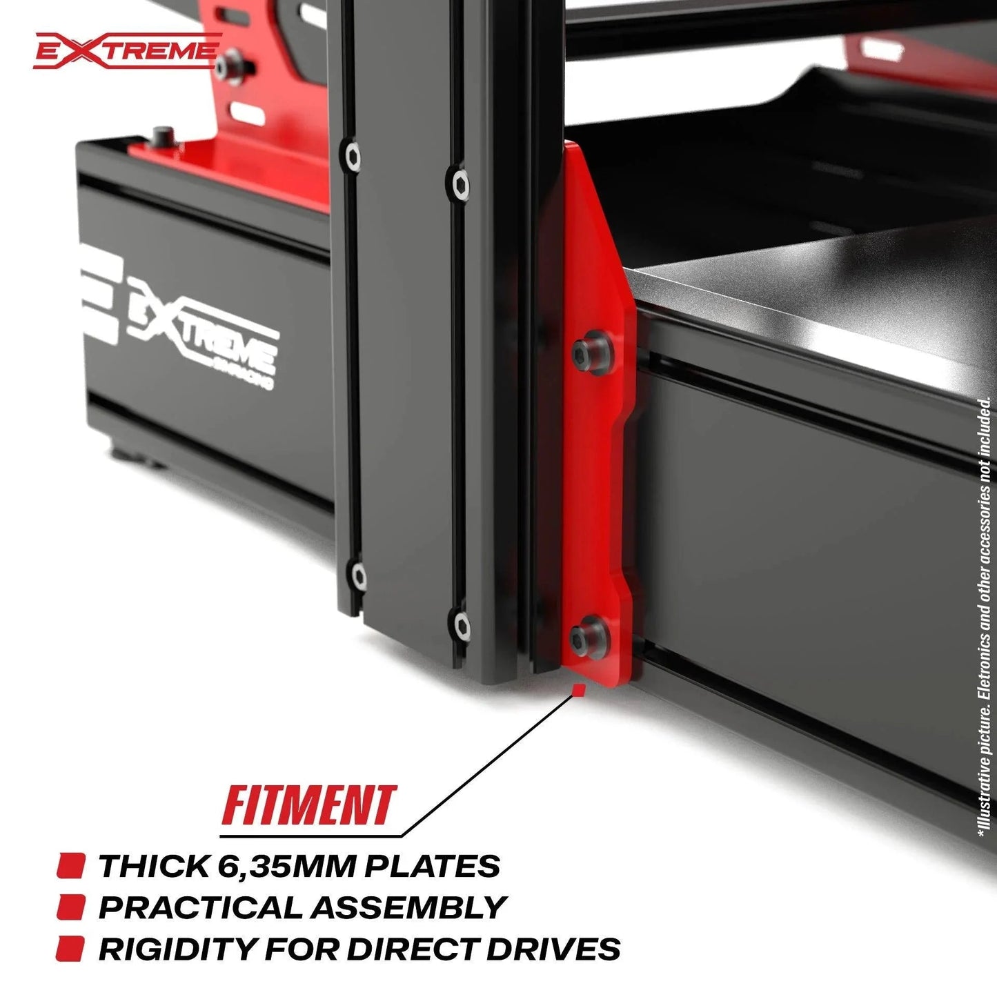AX160 ALUMINUM PROFILE SIMULATOR SIM RACING - 2010102320007-  DRIVEN - 6