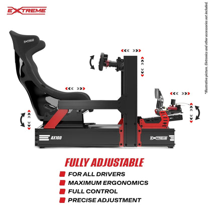 AX160 ALUMINUM PROFILE SIMULATOR SIM RACING - 2010102320007-  DRIVEN - 23