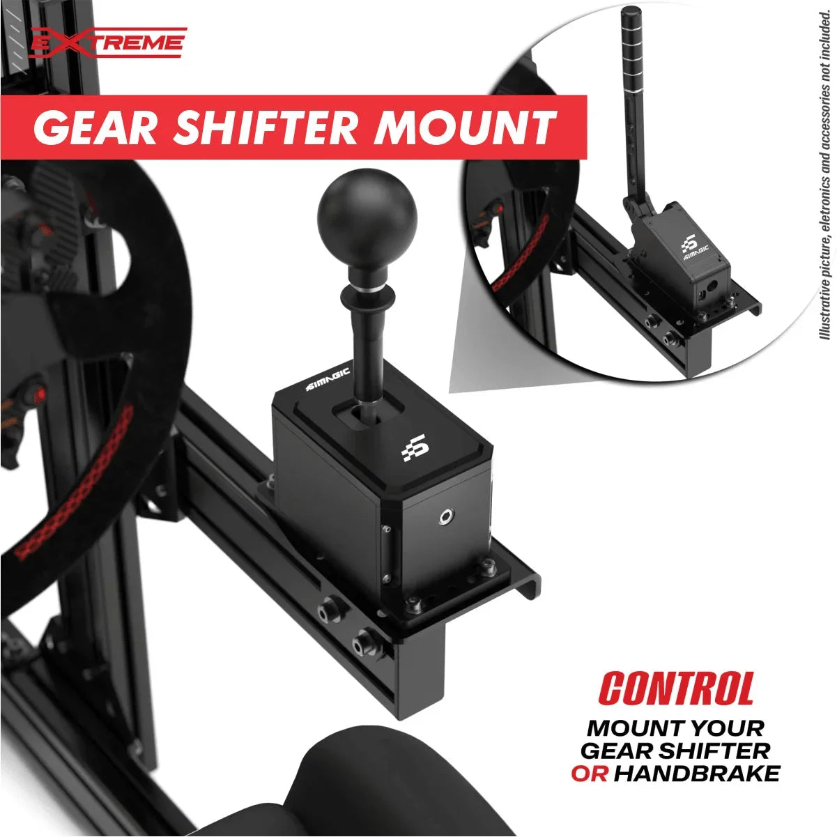 AX80 ALUMINUM PROFILE SIM RACING RIG 2025 - 4001-  DRIVEN - 16