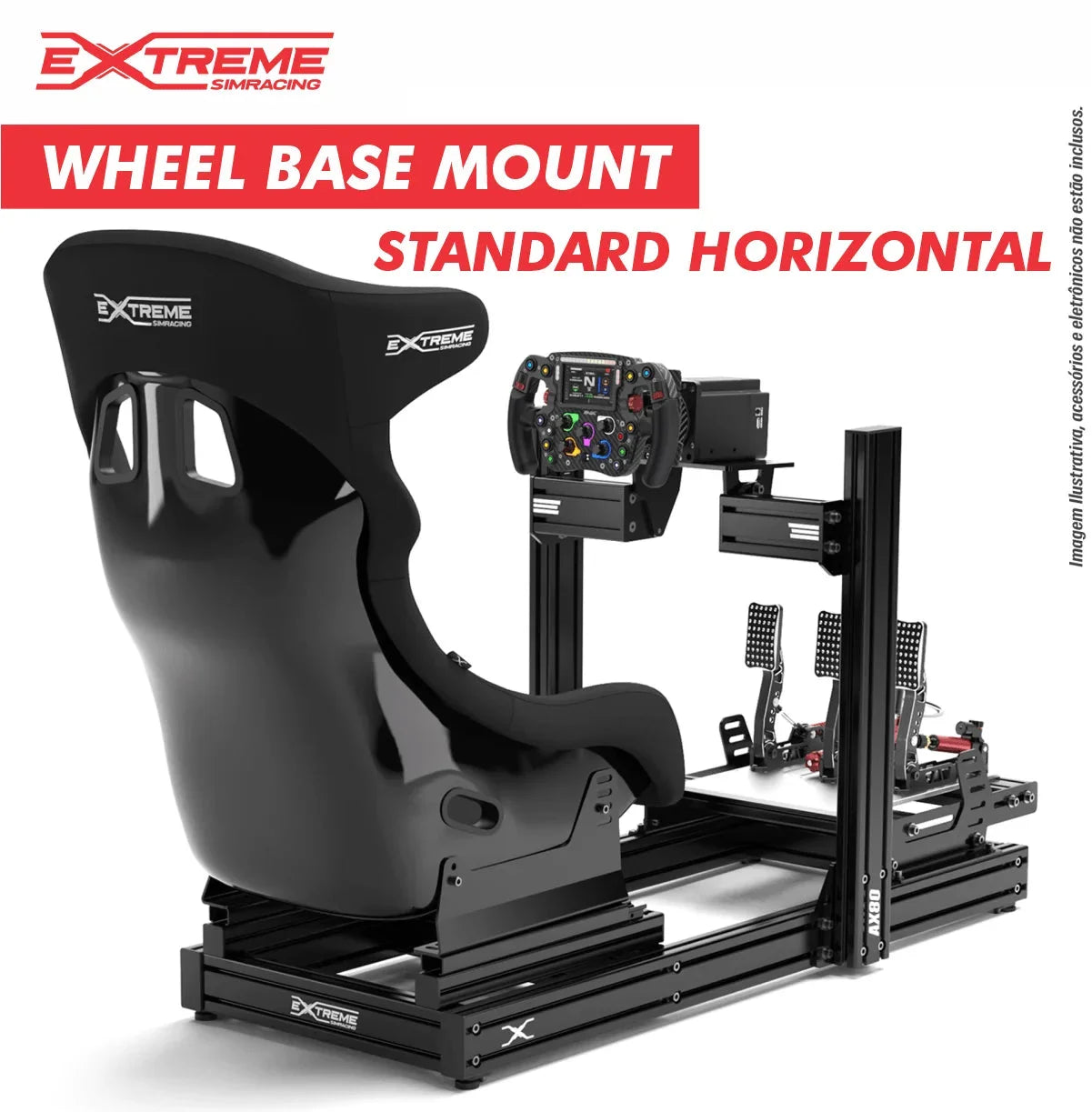 AX80 ALUMINUM PROFILE SIM RACING RIG 2025 - 4001-  DRIVEN - 21