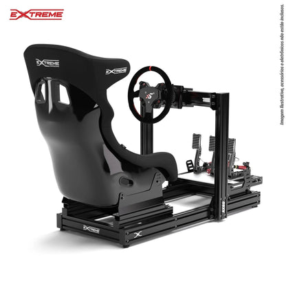 AX80 ALUMINUM PROFILE SIM RACING RIG - AX80-HORIZONTAL-  DRIVEN - 3