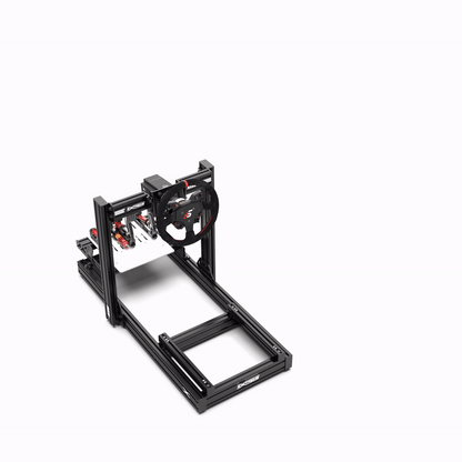AX80 ALUMINUM PROFILE SIM RACING RIG - AX80-HORIZONTAL-  DRIVEN - 2