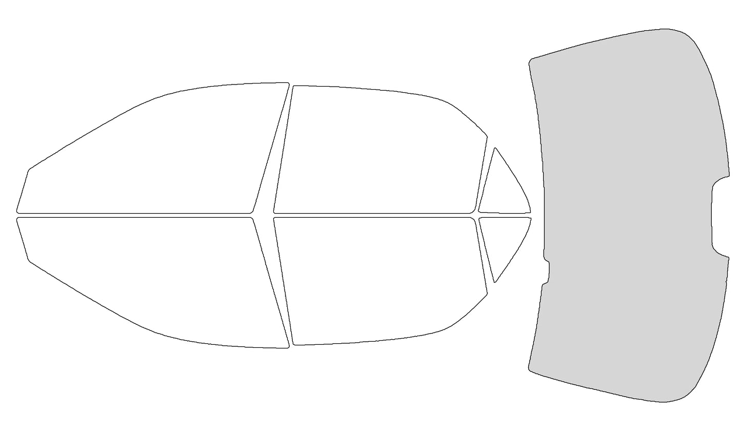 Precut Window Tint Kit for Honda Accord Sedan (2008–2012) | UV Block & Privacy Film - 14:1954460561#Rear Windshield 70;200007763:201336106-14:201452419#Rear Windshield 45;200007763:201336106-14:203125846#Rear Windshield 35;200007763:201336106-14:933#Rear Windshield 25;200007763:201336106-14:520468414#Rear Windshield 20;200007763:201336106-  DRIVEN - 25
