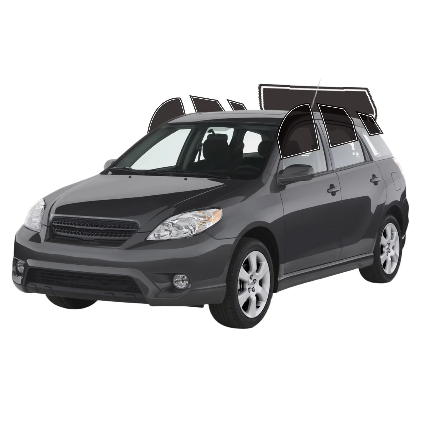 Precut Window Tint Kit for Toyota Matrix (2003–2008) | UV Block & Privacy Film - 14:200001438#Side Back 20 VLT;200007763:201336106-14:203234815#Side Back 10 VLT;200007763:201336106-14:200001951#Side Back 35 VLT;200007763:201336106-14:100018786#Side Back 25 VLT;200007763:201336106-14:203372093#All Side Rear 45 VLT;200007763:201336106-  DRIVEN - 8