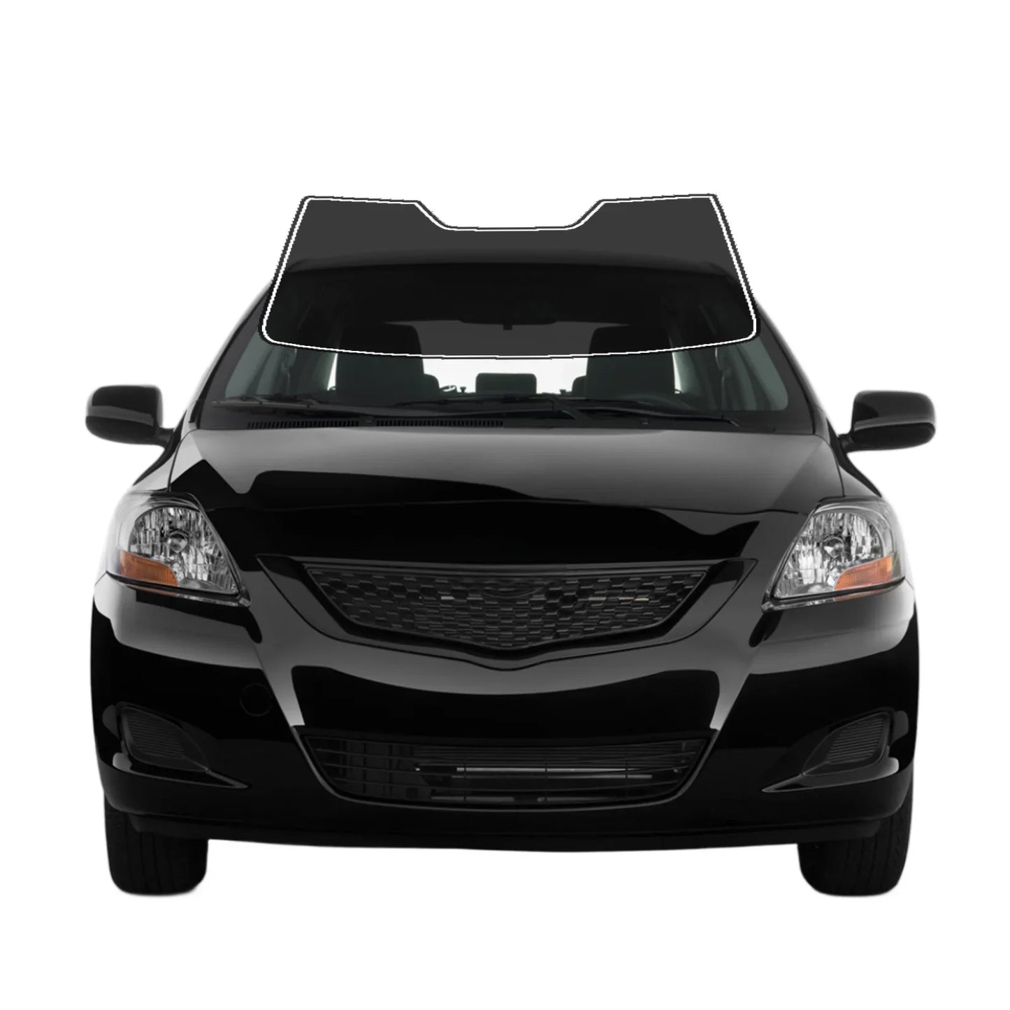 Precut Window Tint Kit for Toyota Yaris Sedan (2007–2011) | UV Block & Privacy Film - 14:201452419#Front Windshield 70;200007763:201336106-14:201449062#Rear Windshield 10;200007763:201336106-14:520468414#Rear Windshield 20;200007763:201336106-14:933#Rear Windshield 25;200007763:201336106-14:203125846#Rear Windshield 35;200007763:201336106-  DRIVEN - 27