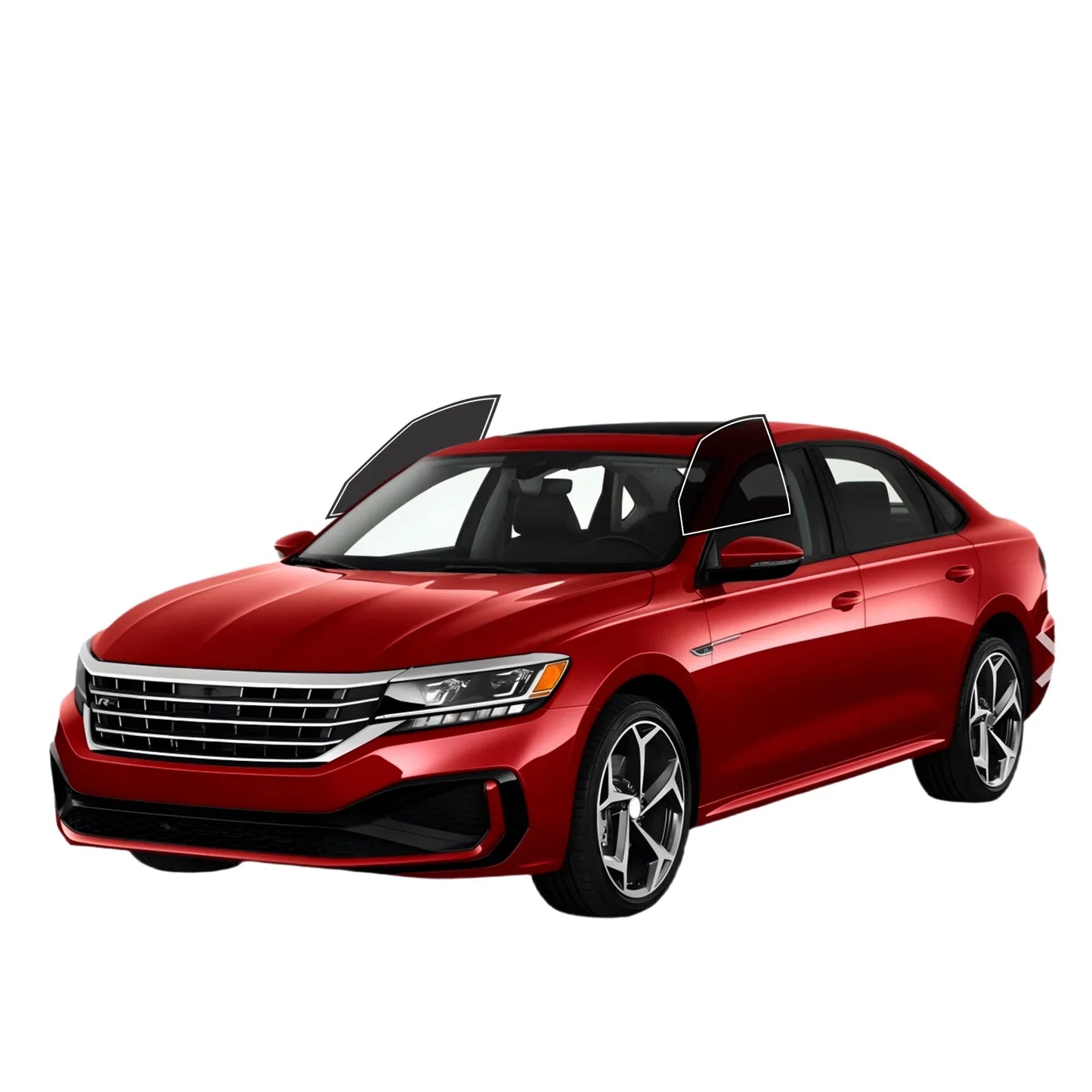 Precut Window Tint Kit for VW Passat Sedan (2012–2019) | UV Block & Privacy Film - 200000182:193#Front Window;200007763:201336106;5:-2-200000182:193#Front Window;200007763:201336106;5:-3-200000182:193#Front Window;200007763:201336106;5:-6-200000182:193#Front Window;200007763:201336106;5:-1-200000182:193#Front Window;200007763:201336106;5:-5-  DRIVEN - 12