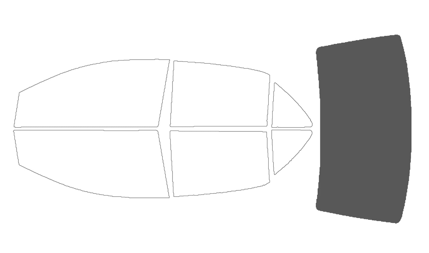 Precut Window Tint Kit for Toyota Yaris Sedan (2007–2011) | UV Block & Privacy Film - 14:201452419#Front Windshield 70;200007763:201336106-14:201449062#Rear Windshield 10;200007763:201336106-14:520468414#Rear Windshield 20;200007763:201336106-14:933#Rear Windshield 25;200007763:201336106-14:203125846#Rear Windshield 35;200007763:201336106-  DRIVEN - 19