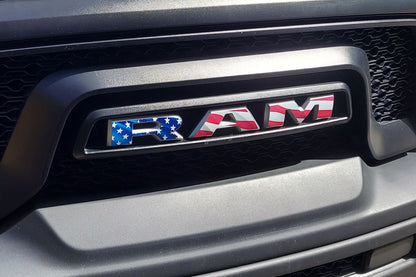 RAM Grille Emblem Overlay Decal   - 2019-2024 Ram 2500 Power Wagon - Ram19:PowerWagon-F-01-Ram19:PowerWagon-F-03-Ram19:PowerWagon-F-02-Ram19:PowerWagon-F-04-Ram19:PowerWagon-F-05-  DRIVEN - 6