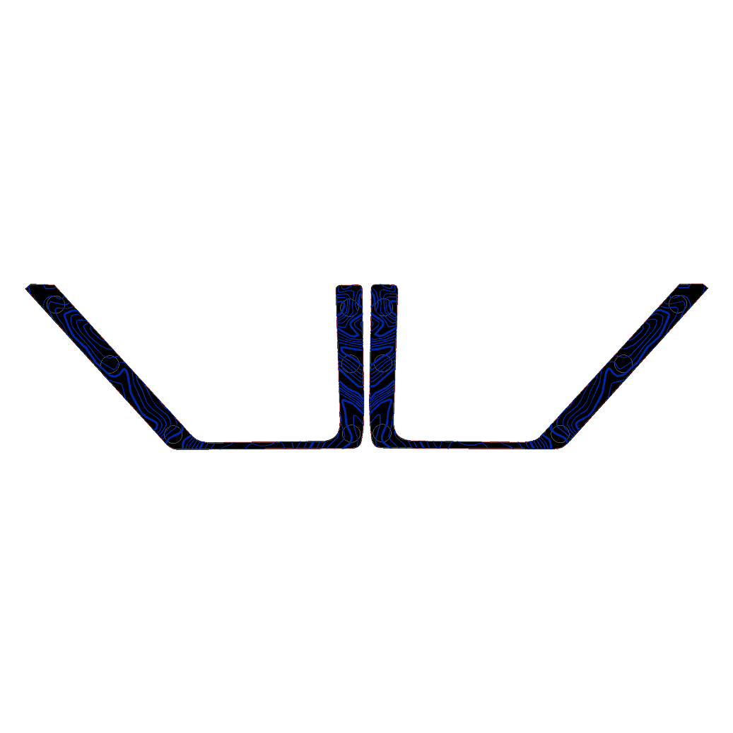 Topo Front Door Net Trim Overlay Kit (Printed Series) - 2021+ Bronco - 21BRNFTNET-TPAMBL-21BRNFTNET-TPA51L-21BRNFTNET-TPAZL-21BRNFTNET-TPCGL-21BRNFTNET-TPCBNL-  DRIVEN - 5