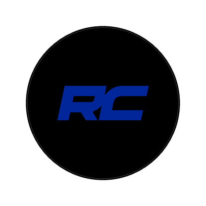 RC 3.5" Black Series Round Cover Overlays - Universal - RC35BLK-RET5-RC35BLK-OUC-RC35BLK-CUC-RC35BLK-AMB-RC35BLK-DS-  DRIVEN - 7