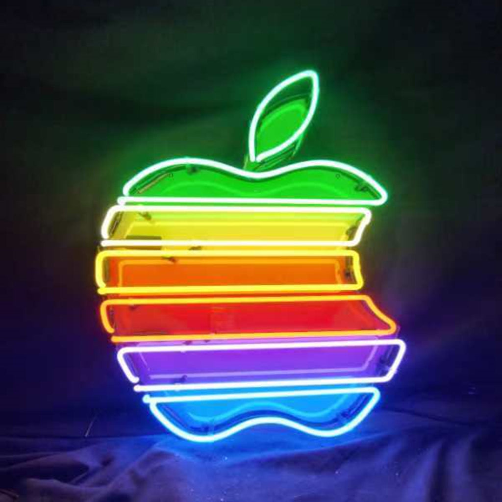 Apple Company Logo Real Neon Signs - CN045-  DRIVEN - 1