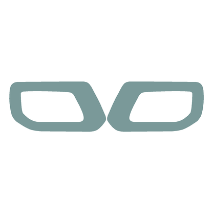 Solid Color Interior Door Handle Overlays (Printed Series) - 2021+ Bronco - 21BRNINTHANDLE-MB-21BRNINTHANDLE-GB-21BRNINTHANDLE-WHM-21BRNINTHANDLE-WHG-21BRNINTHANDLE-AMBM-  DRIVEN - 11