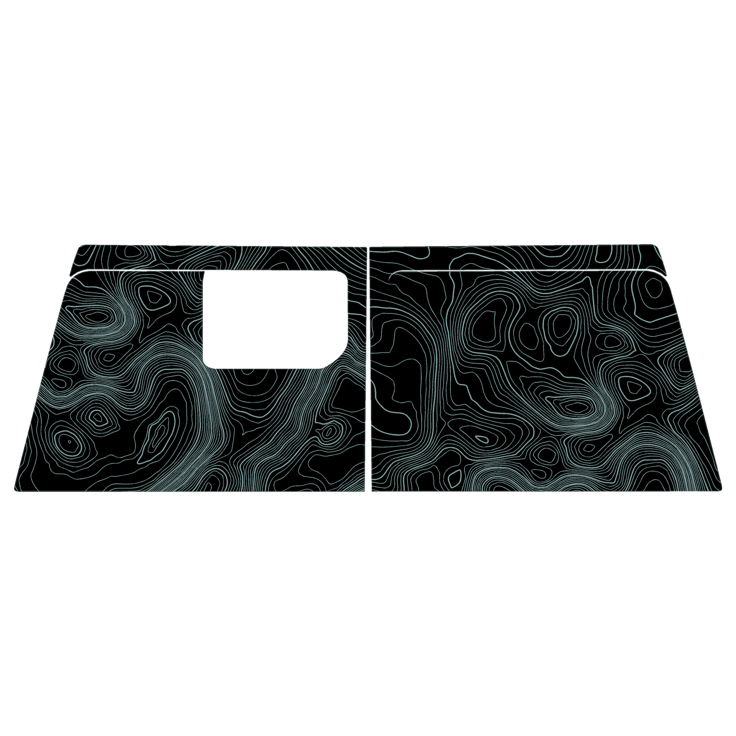 Topo Cargo Area Overlay Kit Part 1 (Printed Series) - 2021+ Bronco 4 Door - 21BRNCARGOPT1-TPAMBL-21BRNCARGOPT1-TPA51L-21BRNCARGOPT1-TPAZL-21BRNCARGOPT1-TPCGL-21BRNCARGOPT1-TPCBNL-  DRIVEN - 24