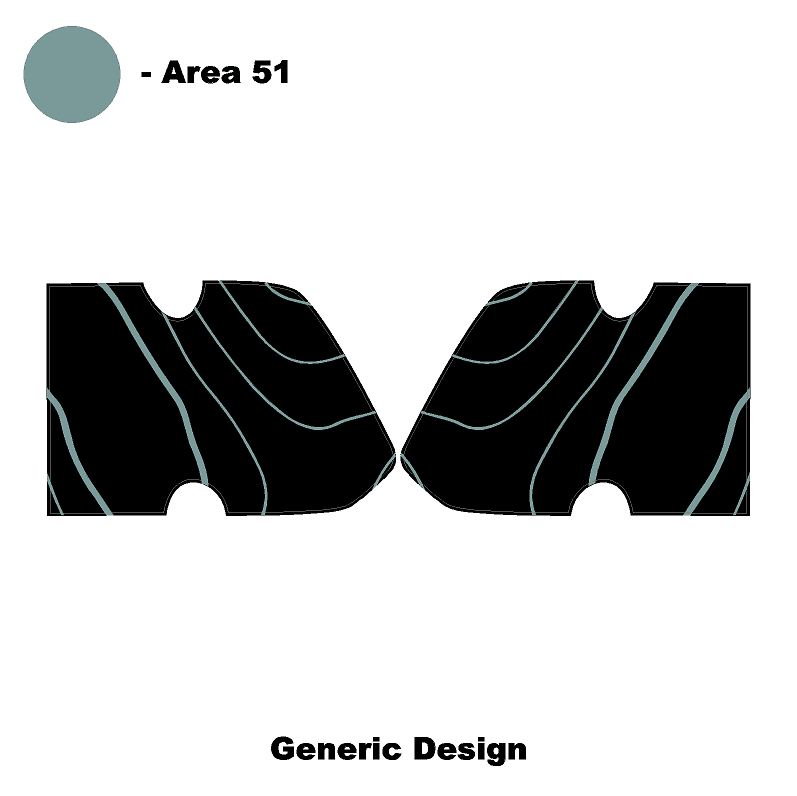 Interior Door Cup Protector Kit - 2021+ Bronco - 21BRNINTDRCUP-TPAMBL-21BRNINTDRCUP-TPA51L-21BRNINTDRCUP-TPAZL-21BRNINTDRCUP-TPCGL-21BRNINTDRCUP-TPCBNL-  DRIVEN - 8