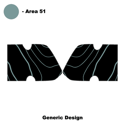 Interior Door Cup Protector Kit - 2021+ Bronco - 21BRNINTDRCUP-TPAMBL-21BRNINTDRCUP-TPA51L-21BRNINTDRCUP-TPAZL-21BRNINTDRCUP-TPCGL-21BRNINTDRCUP-TPCBNL-  DRIVEN - 8