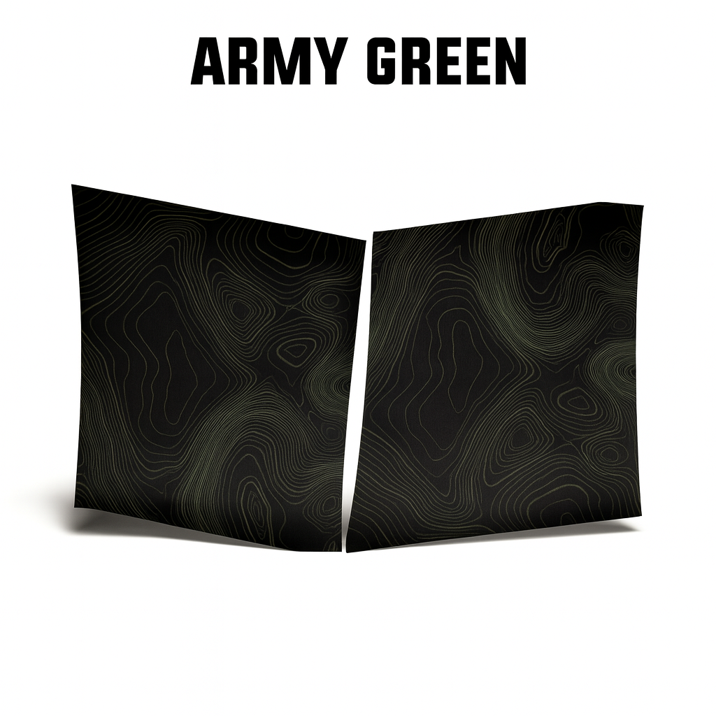 Topographic Seatbelt Panel Protection - 2024+ Tacoma / 2025+ 4Runner - 254RUNNER-SB-TP.WH-254RUNNER-SB-TP.JA-254RUNNER-SB-TP.HB-254RUNNER-SB-TP.VB-254RUNNER-SB-TP.AG-  DRIVEN - 13