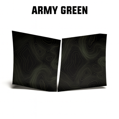 Topographic Seatbelt Panel Protection - 2024+ Tacoma / 2025+ 4Runner - 254RUNNER-SB-TP.WH-254RUNNER-SB-TP.JA-254RUNNER-SB-TP.HB-254RUNNER-SB-TP.VB-254RUNNER-SB-TP.AG-  DRIVEN - 13