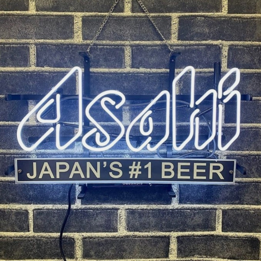 Japan's #1 Beer Asahi Real Neon Sign Light - MA096-  DRIVEN - 1