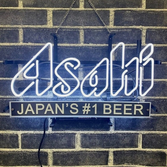 Japan's #1 Beer Asahi Real Neon Sign Light - MA096-  DRIVEN - 1
