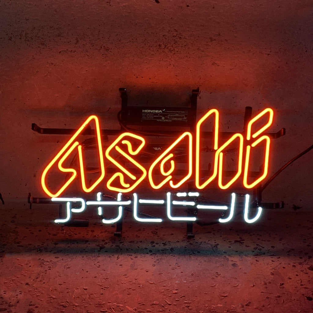 Asahi Japan Beer Real Neon Sign - ME550-  DRIVEN - 1