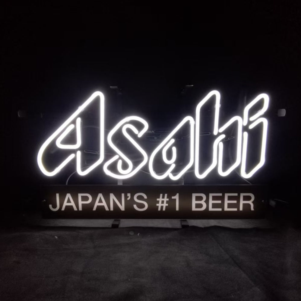 Japan's #1 Beer Asahi Real Neon Sign Light - MA096-  DRIVEN - 2