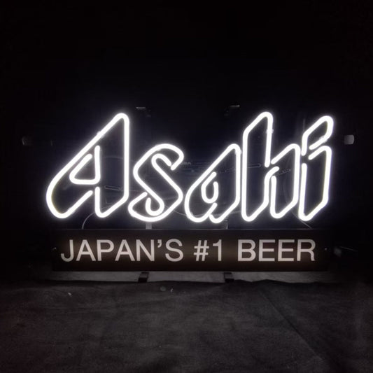 Japan's #1 Beer Asahi Real Neon Sign Light - MA096-  DRIVEN - 2