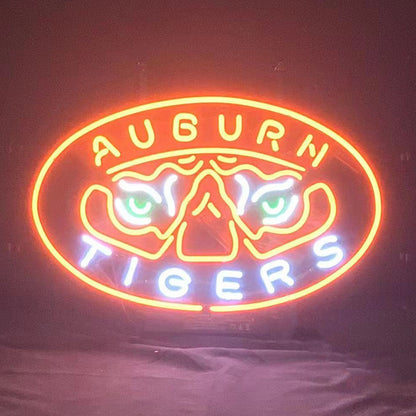 Auburn Tigers Sport Logo Neon Signs Light - ME820-  DRIVEN - 1