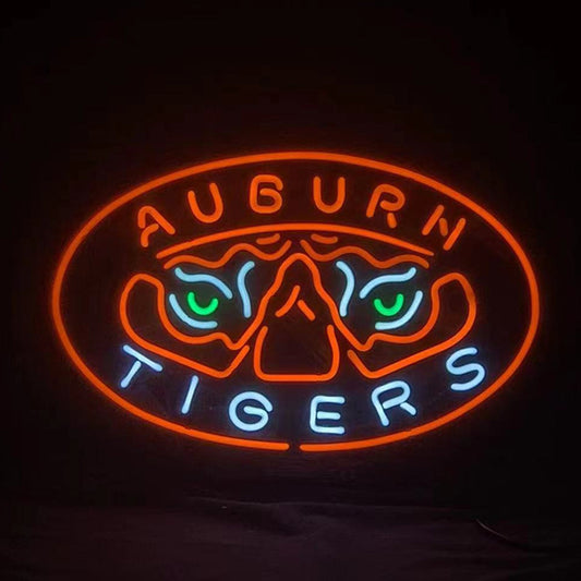 Auburn Tigers Sport Logo Neon Signs Light - ME820-  DRIVEN - 2