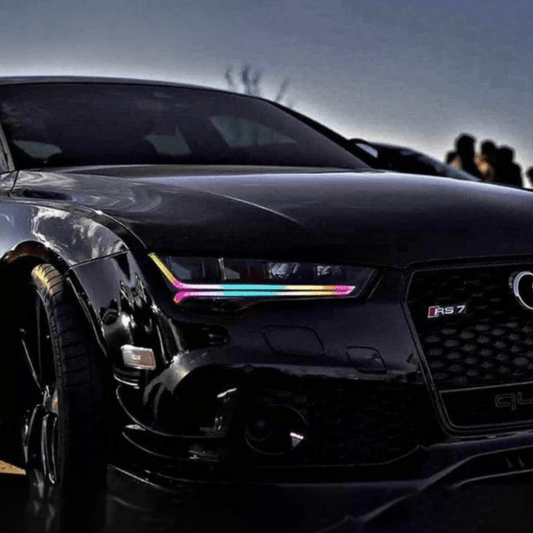 Audi A7/RS7 Flow Series/Color Chasing DRL Boards (2015-2017) - G5x2 | A20 | P2   - BX1-  DRIVEN - 2