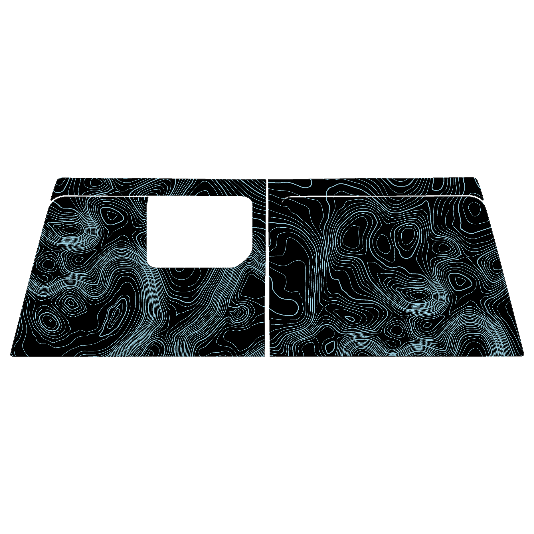 Topo Cargo Area Overlay Kit Part 1 (Printed Series) - 2021+ Bronco 4 Door - 21BRNCARGOPT1-TPAMBL-21BRNCARGOPT1-TPA51L-21BRNCARGOPT1-TPAZL-21BRNCARGOPT1-TPCGL-21BRNCARGOPT1-TPCBNL-  DRIVEN - 25