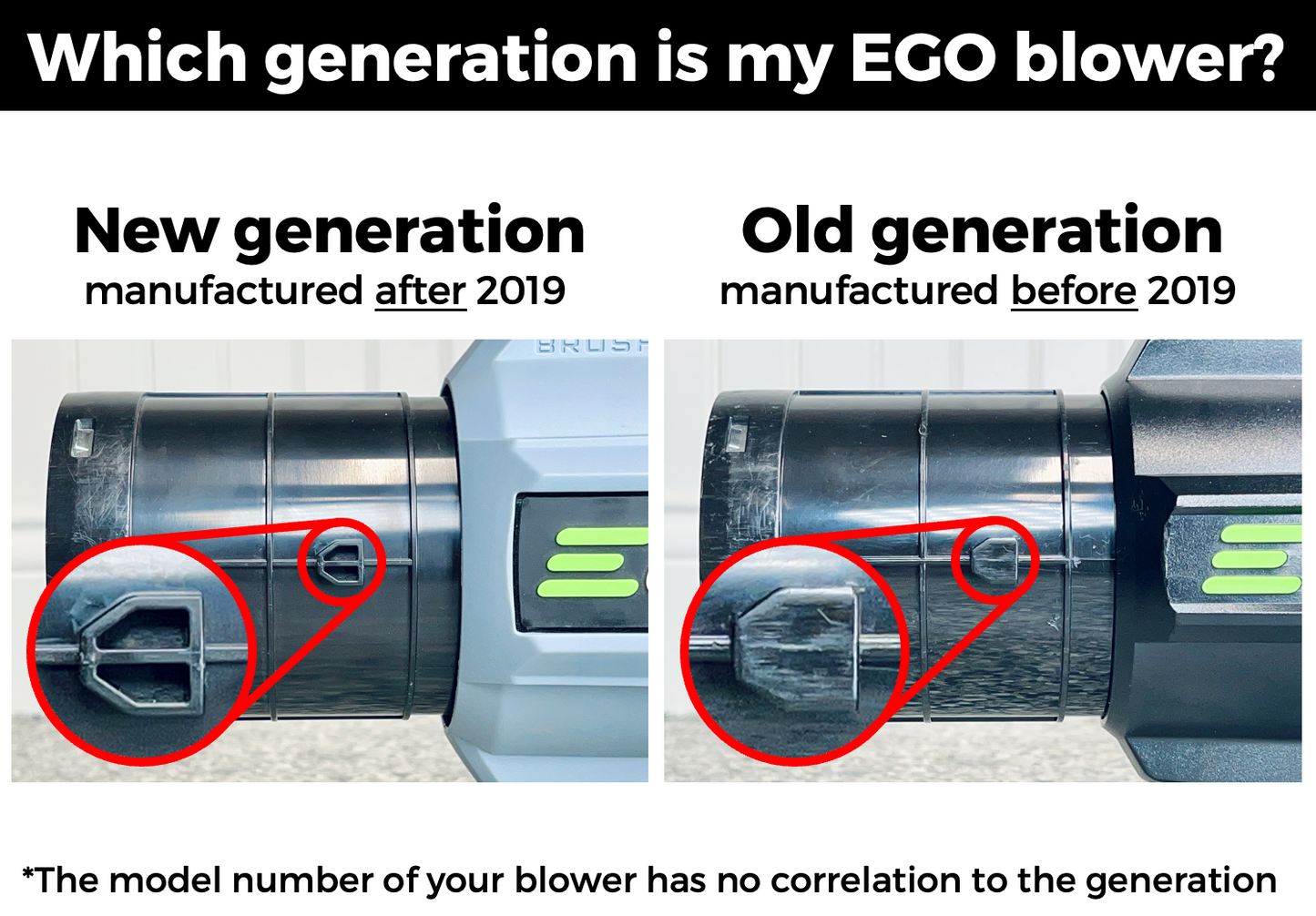 STUBBY® Car Drying Nozzle for EGO Leaf Blowers (765, 670, 650, 615, 580, 575, & 530 CFM Models)