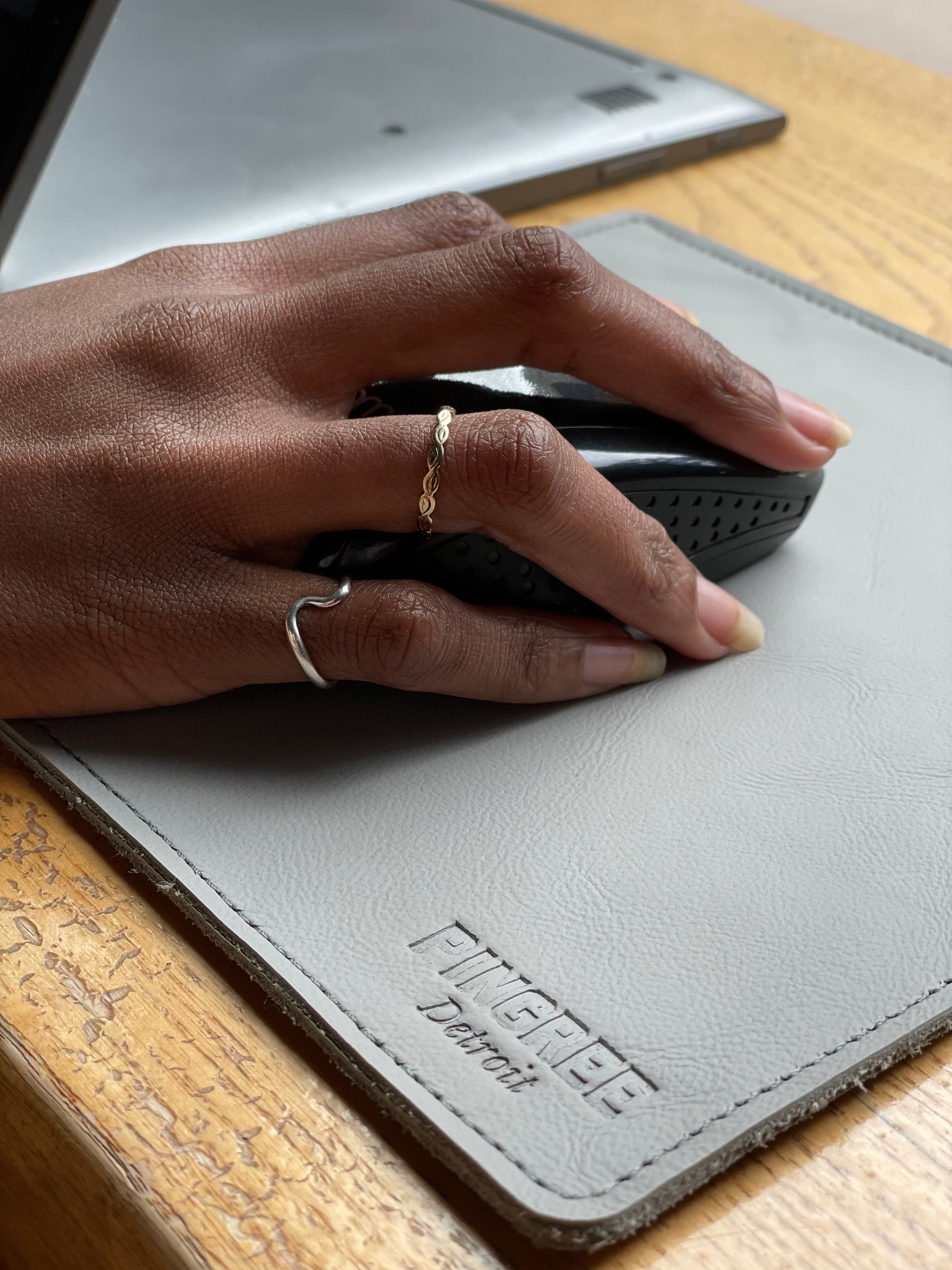 Motor City Leather Pad – Mouse Pad & Tray Insert - sku-39490206924865-sku-39490206957633-sku-39490206990401-sku-42229562605633-sku-42229562638401-  DRIVEN - 12