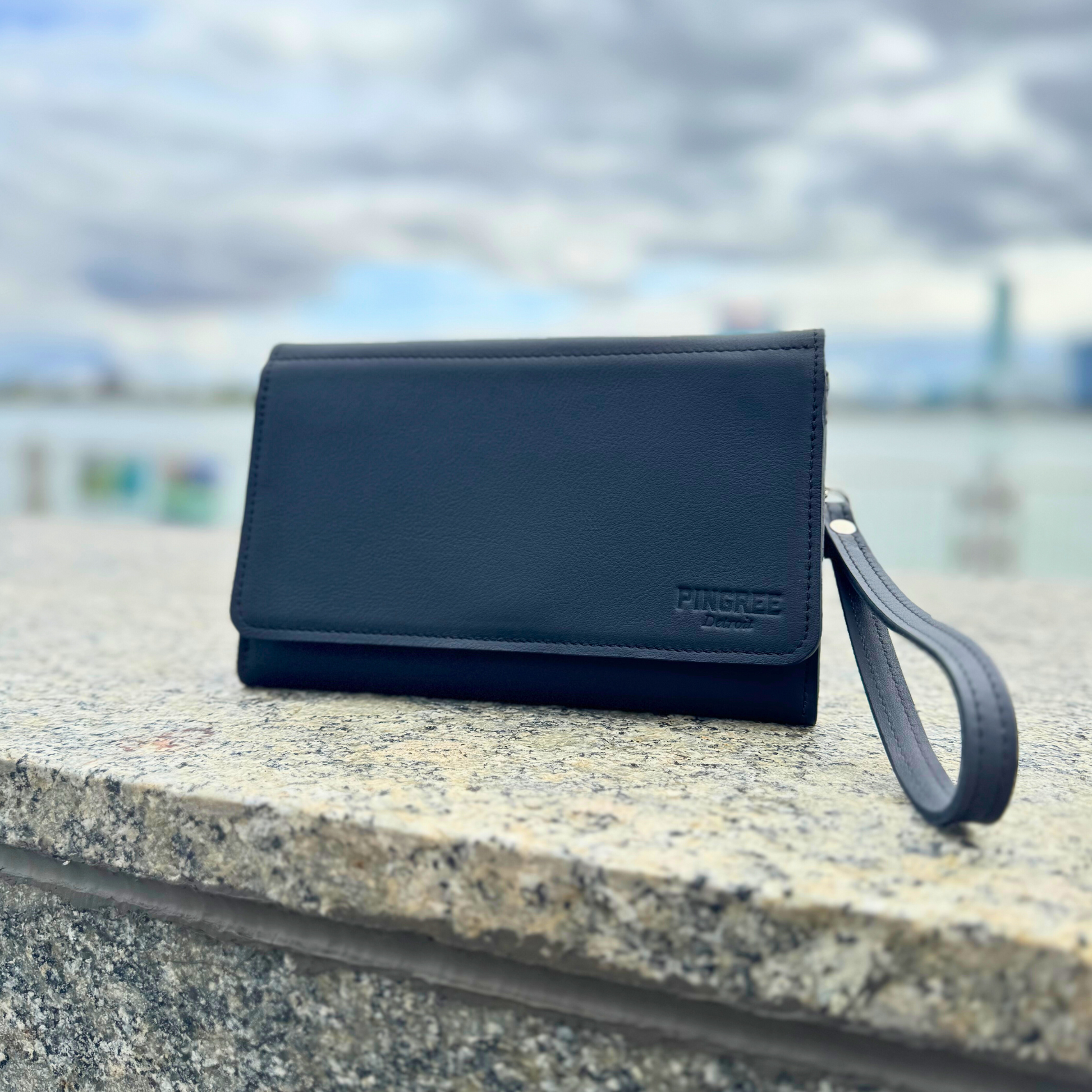 The Adeline Lux: Clutch and Cross-body - Leather (Made to Order) - sku-41906500927553-sku-41906500960321-sku-41906500993089-sku-43968243007553-  DRIVEN - 6
