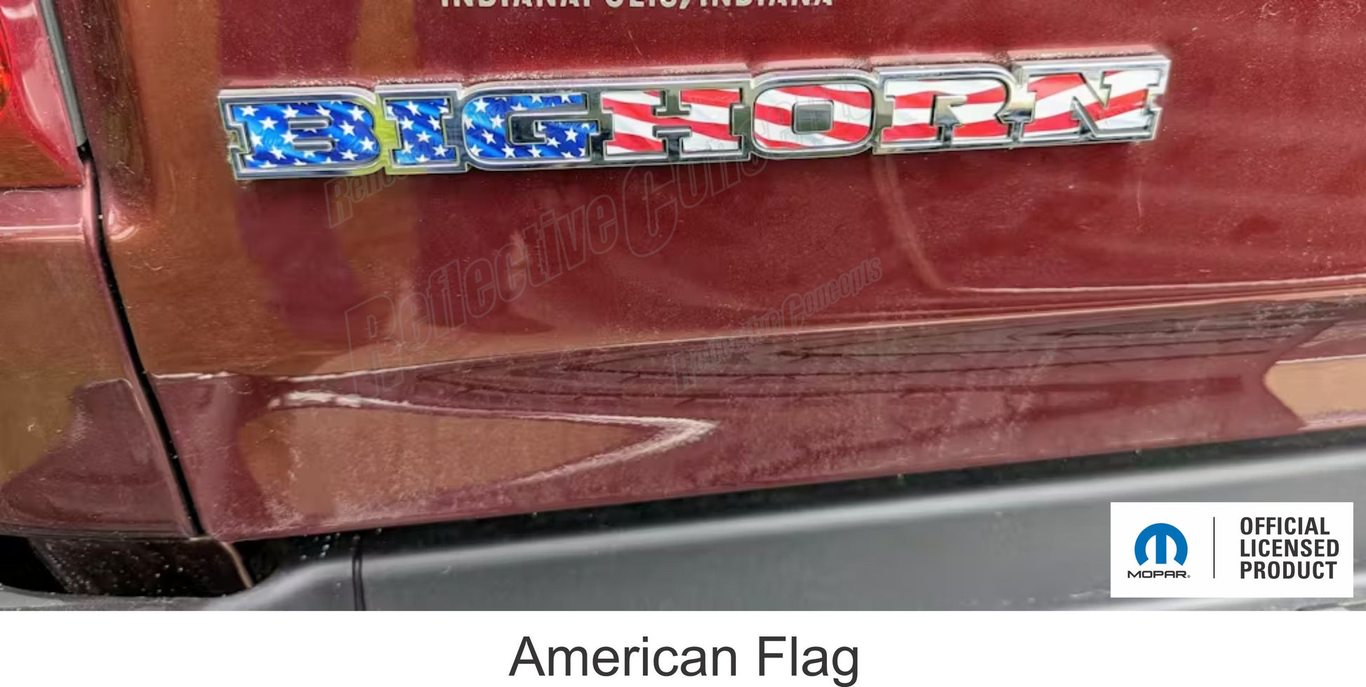 BIGHORN Emblem Inlay Decal - 2019-2026 Ram Big Horn - Ram19:Bighorn-B-01-Ram19:Bighorn-B-03-Ram19:Bighorn-B-02-Ram19:Bighorn-B-04-Ram19:Bighorn-B-05-  DRIVEN - 6