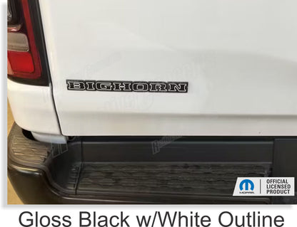 BIGHORN Emblem Inlay Decal - 2019-2026 Ram Big Horn - Ram19:Bighorn-B-01-Ram19:Bighorn-B-03-Ram19:Bighorn-B-02-Ram19:Bighorn-B-04-Ram19:Bighorn-B-05-  DRIVEN - 5