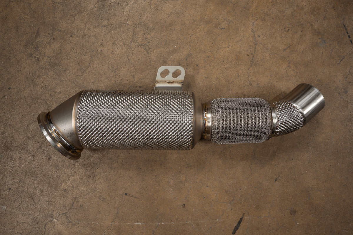 BMW B58 400 Cell Catted Downpipes - BMW.B58.FF.400C.BR-  DRIVEN - 10
