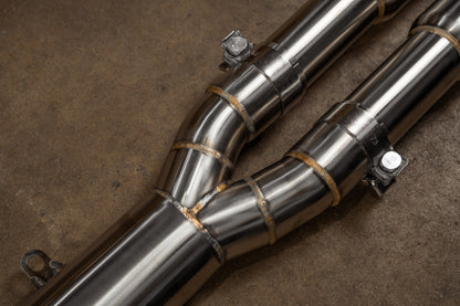 BMW E60 M5 Valved Sport Exhaust System - BMW.E60.M5.VSES.BR-  DRIVEN - 15
