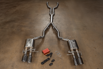BMW E60 M5 Valved Sport Exhaust System - BMW.E60.M5.VSES.BR-  DRIVEN - 1